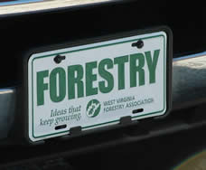 WVFA License Plate